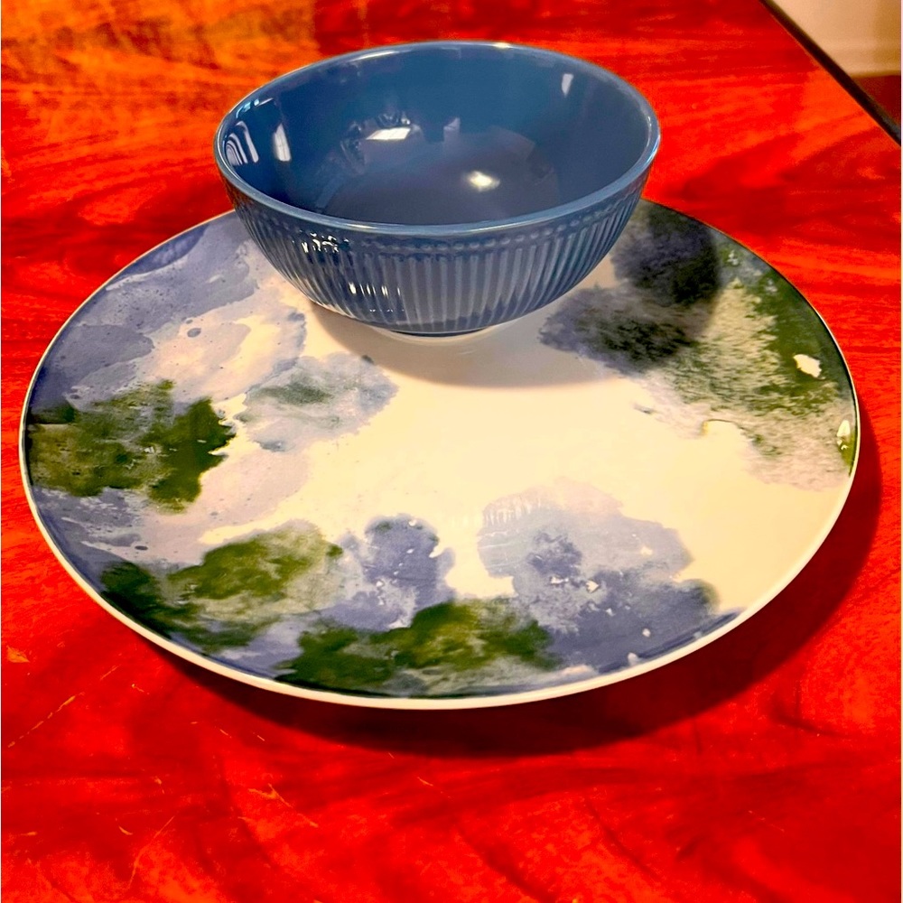 Ceramic party platter. SOLD